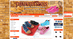 Desktop Screenshot of cibaduyut-shoes.com